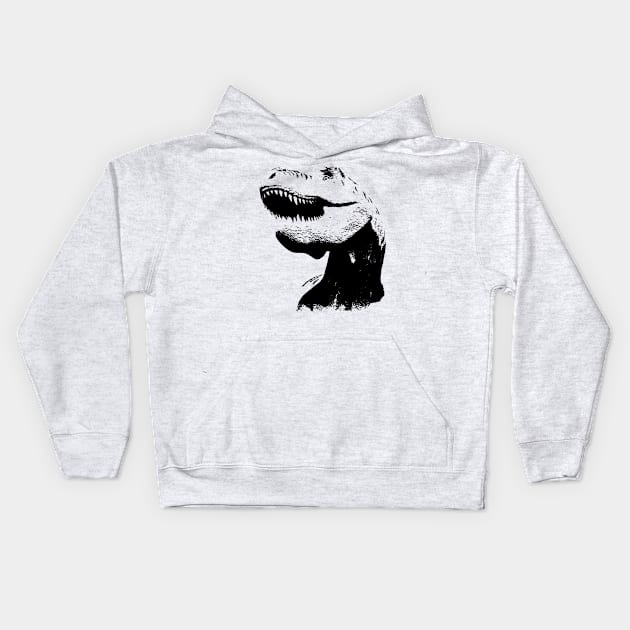 tyrannosaurus rex, Trex Kids Hoodie by hottehue